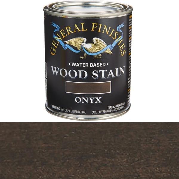Wood Stain - Water Based - Color:Onyx - Size:1 Pint